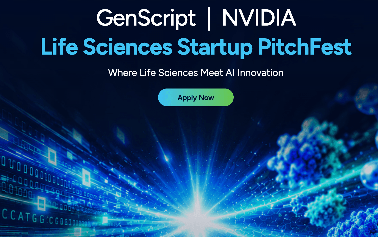 GenScript & NVIDIA Life Sciences PitchFest 2026