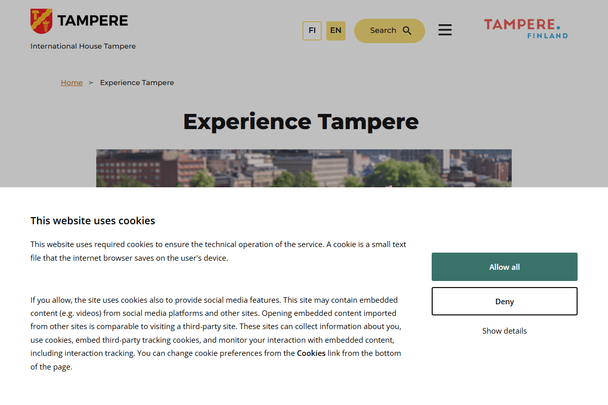 Experience Tampere for Startups 2026