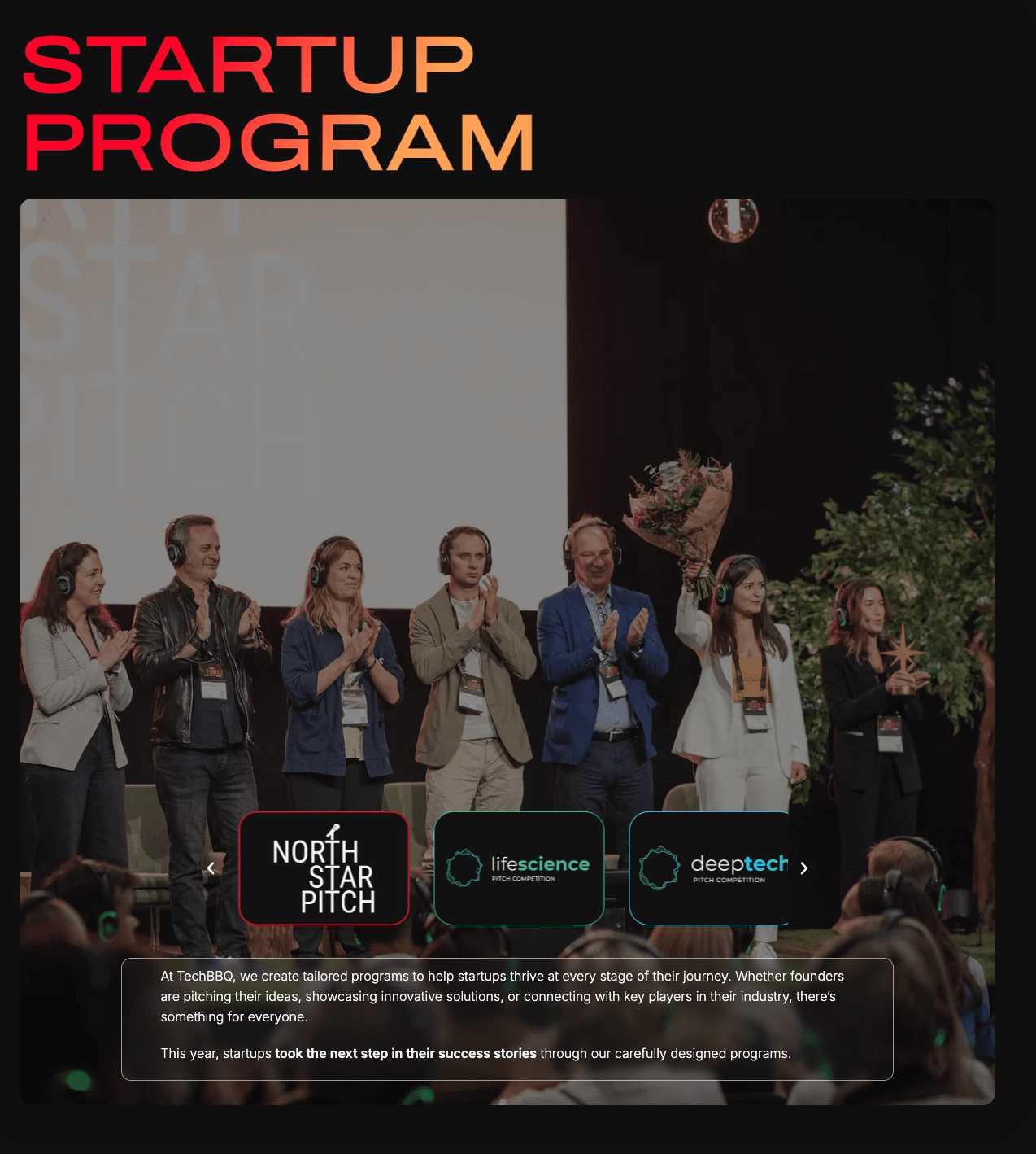 TechBBQ Startup Program 2026