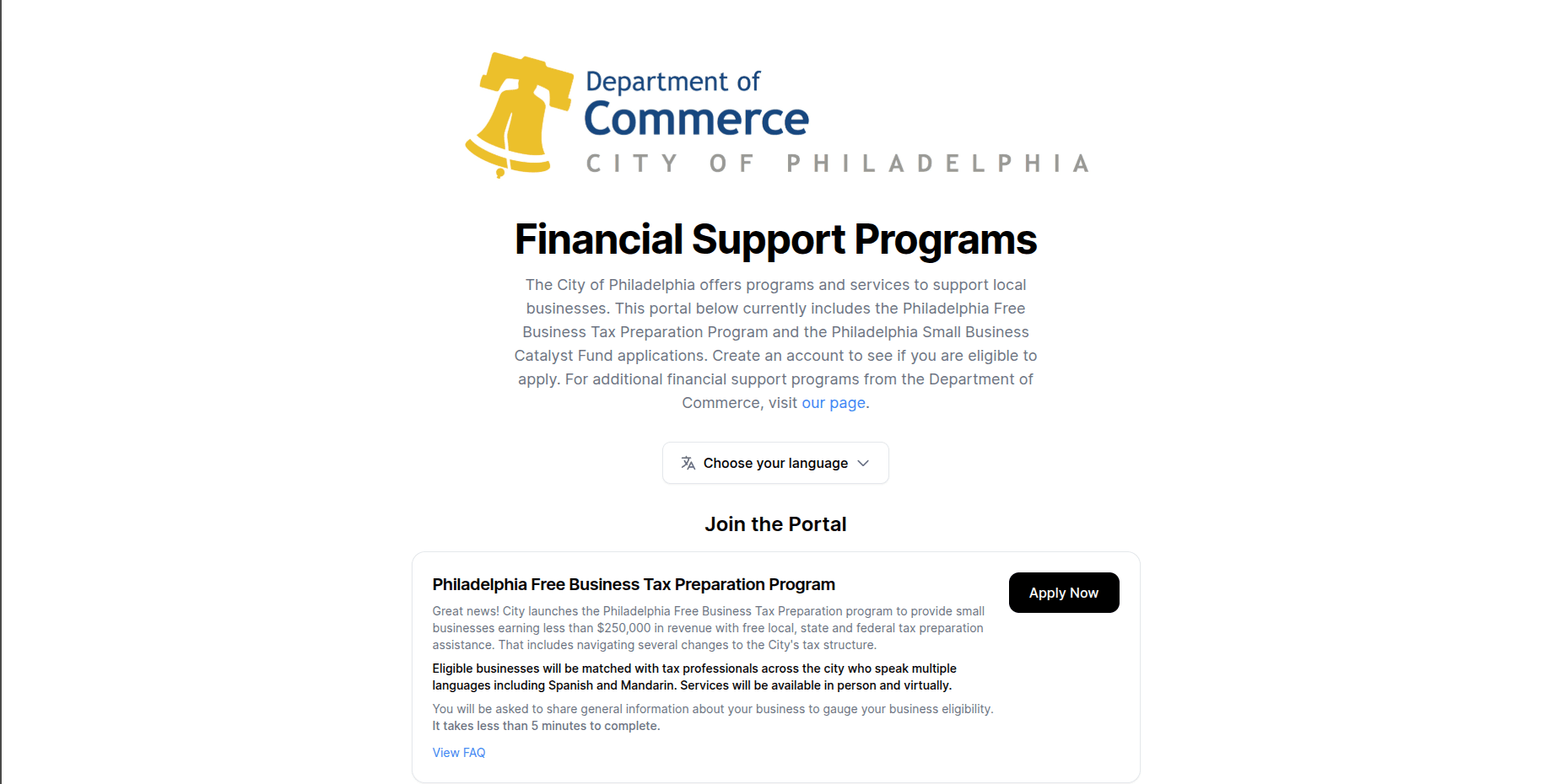 2026 Free Business Tax Preparation Program