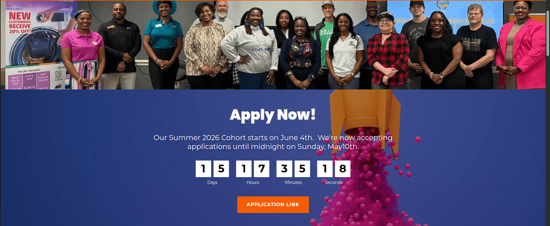 The Launch Room Summer 2026 Cohort