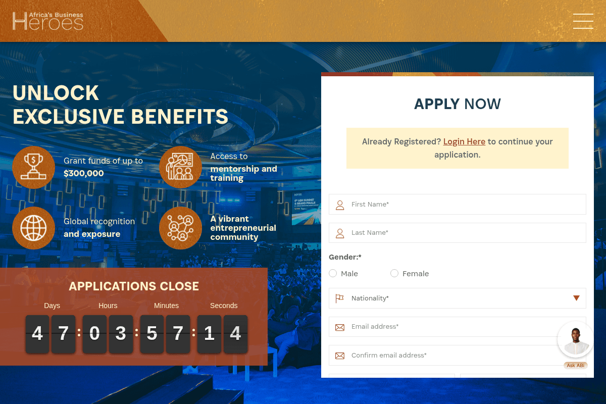 Africa’s Business Heroes Competition (2026)