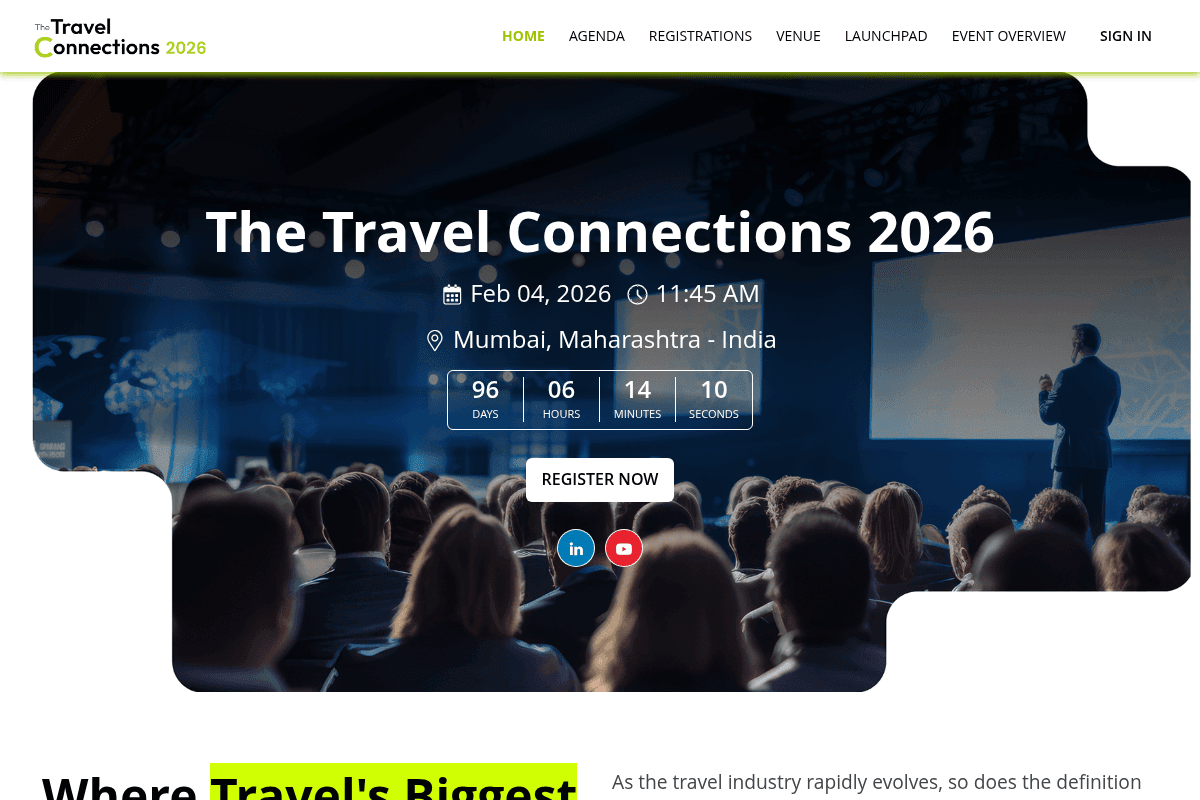 Travel Connections 2026 and Startup Launchpad