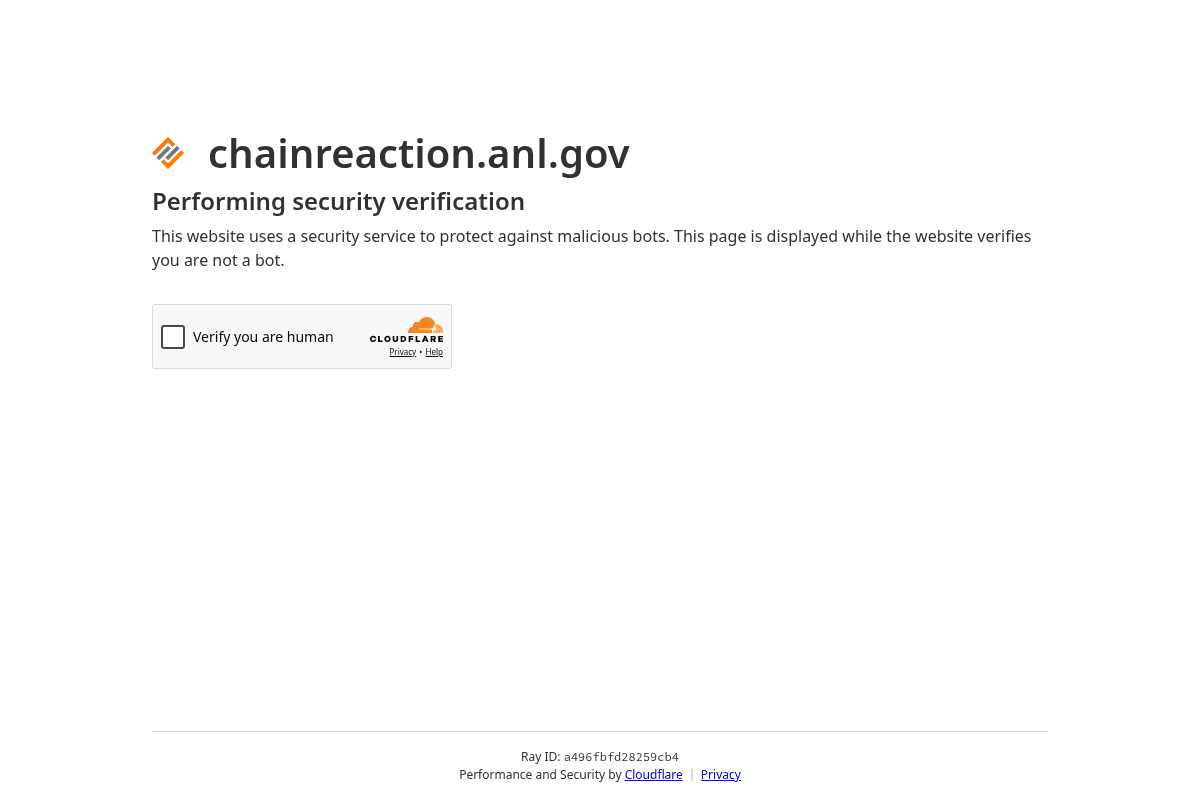 Chain Reaction Innovations (CRI) Cohort 2027