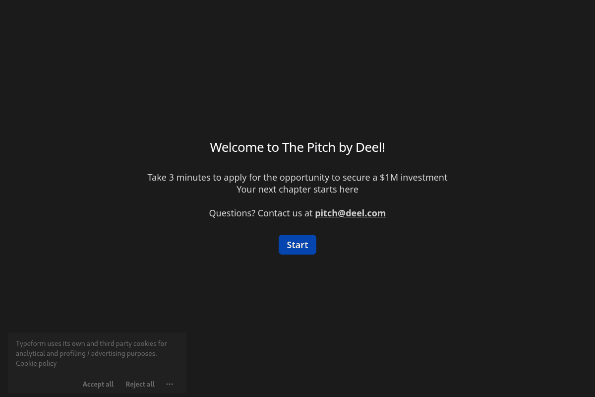 Pitch by Deel Startup Competition 2026