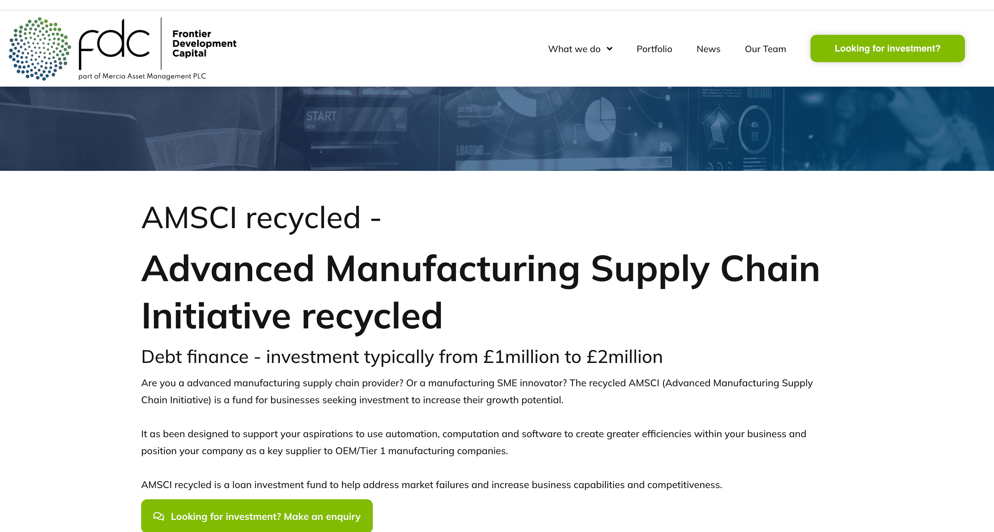 AMSCI Recycled Fund