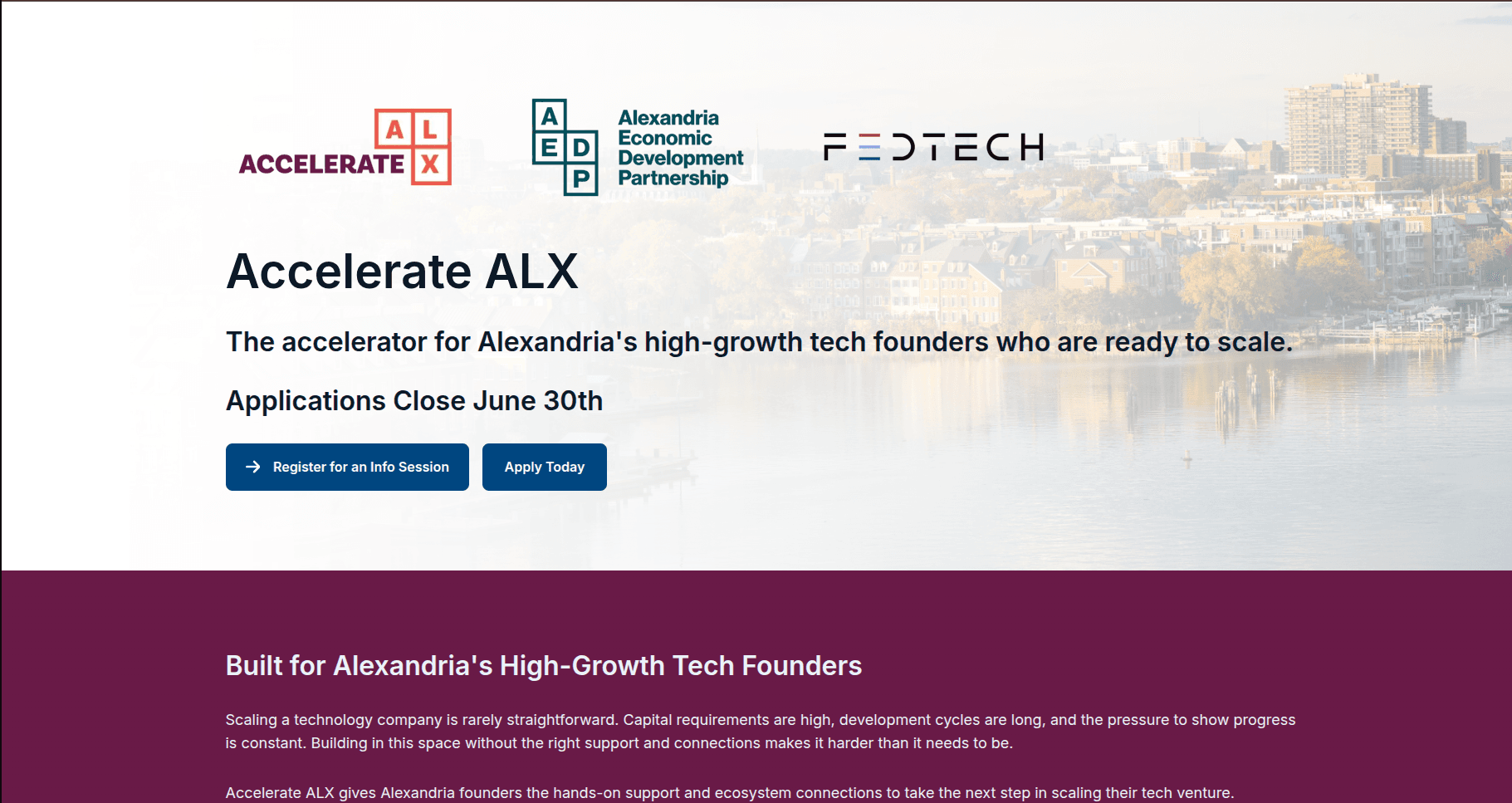 Accelerate ALX Business Accelerator Program 2026