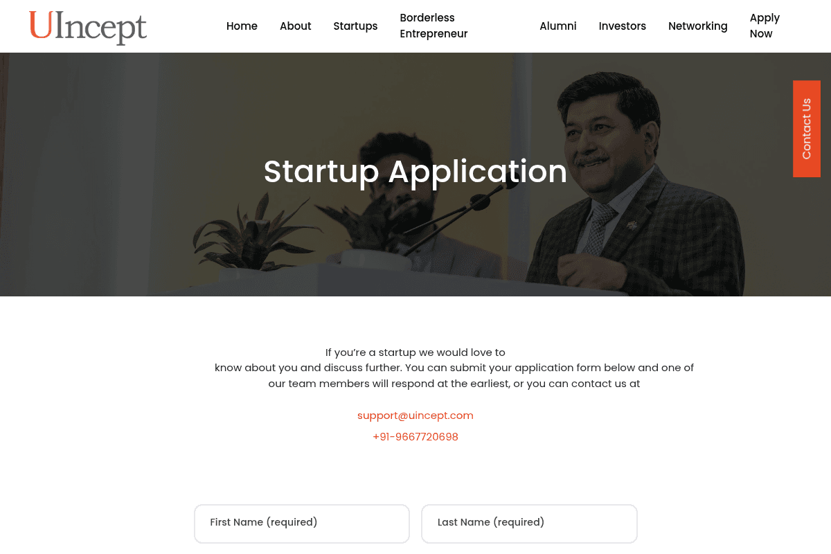 UIncept Startup Program 2026