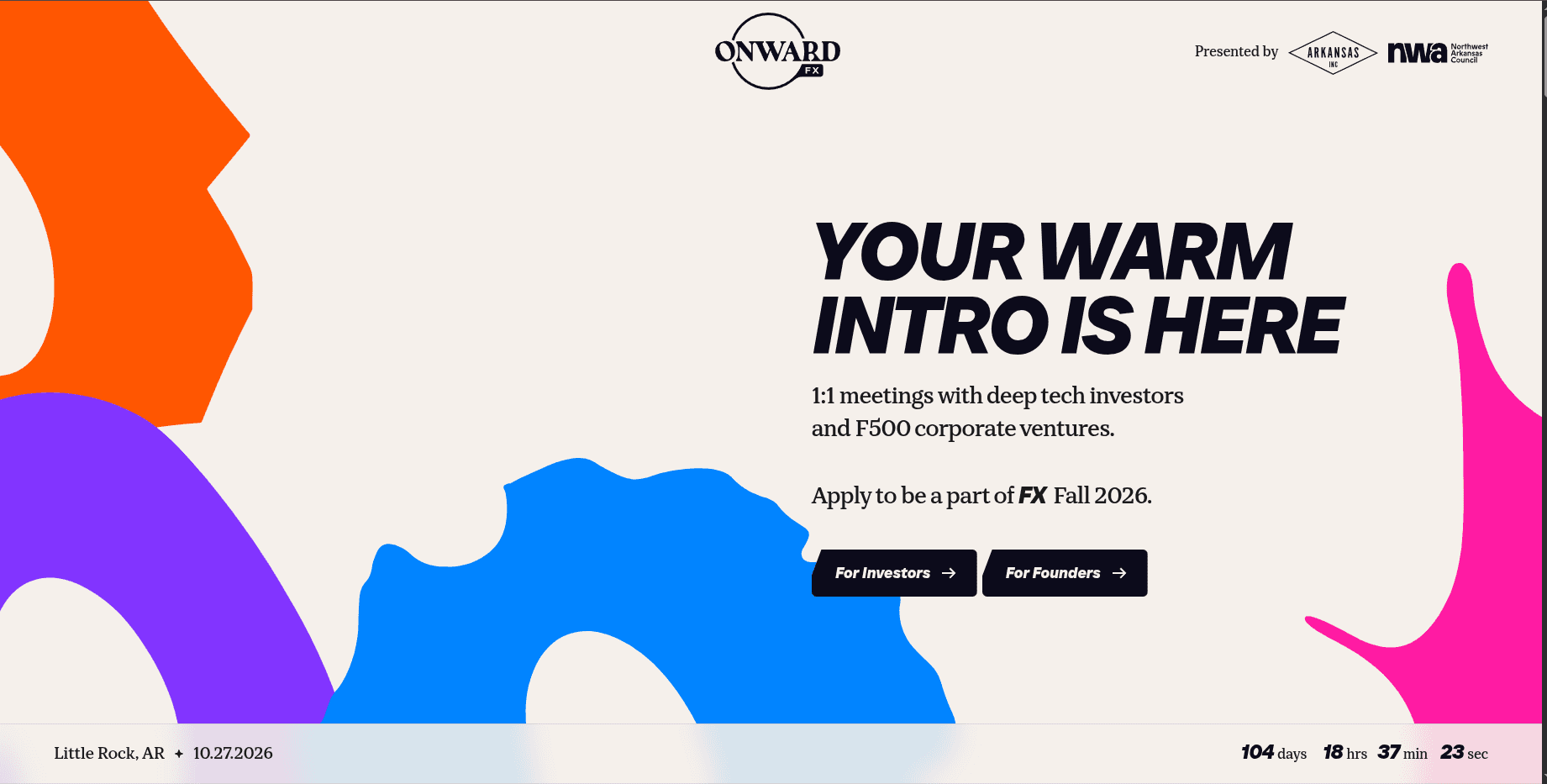 Onward FX 2026