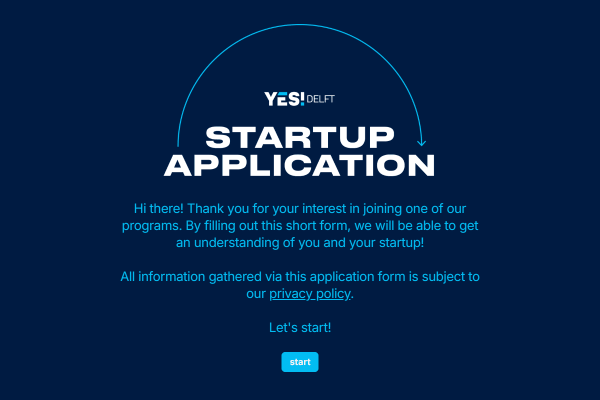 YES!Delft Startup Incubation & Acceleration
