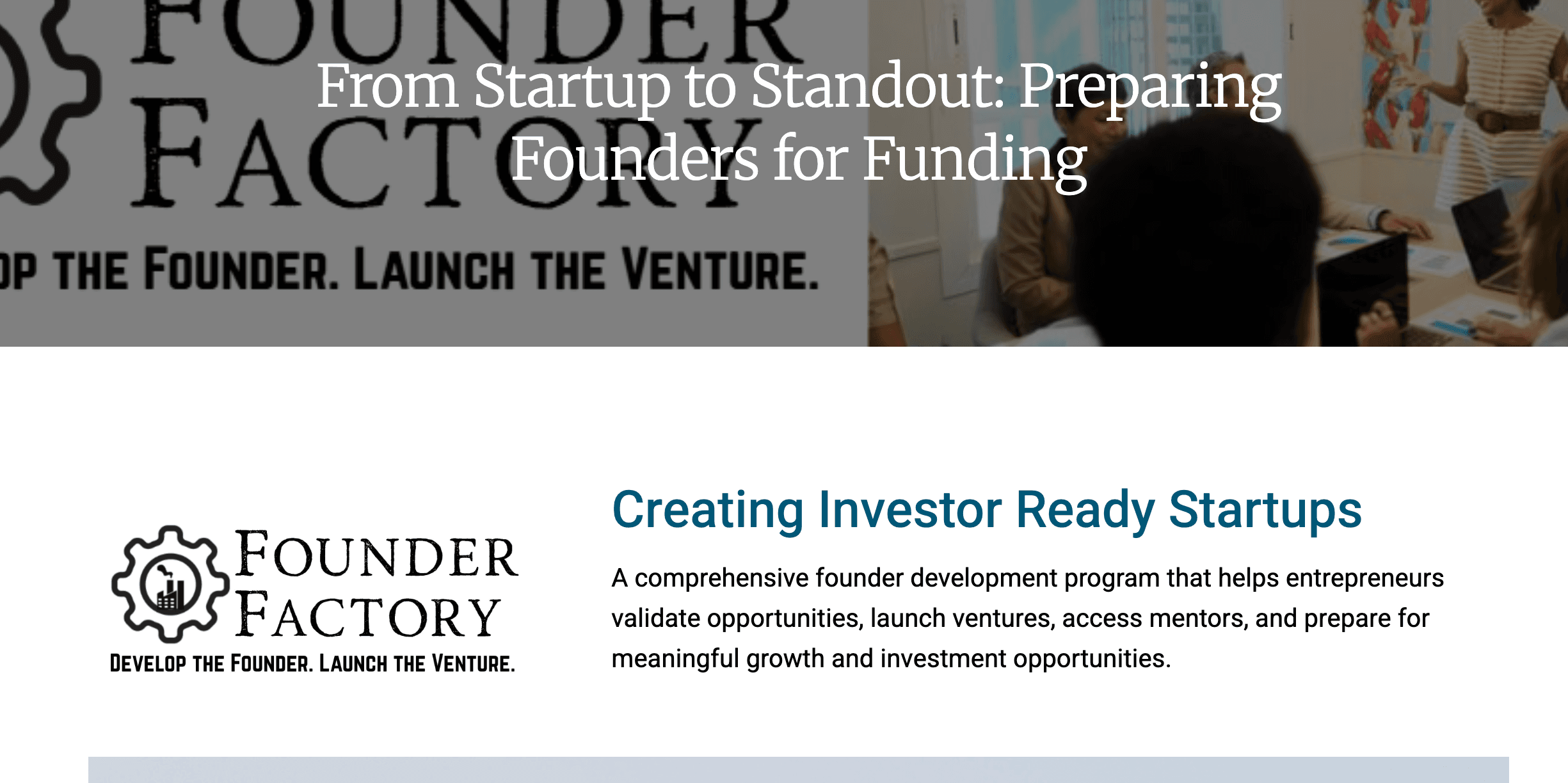 Founder Factory
