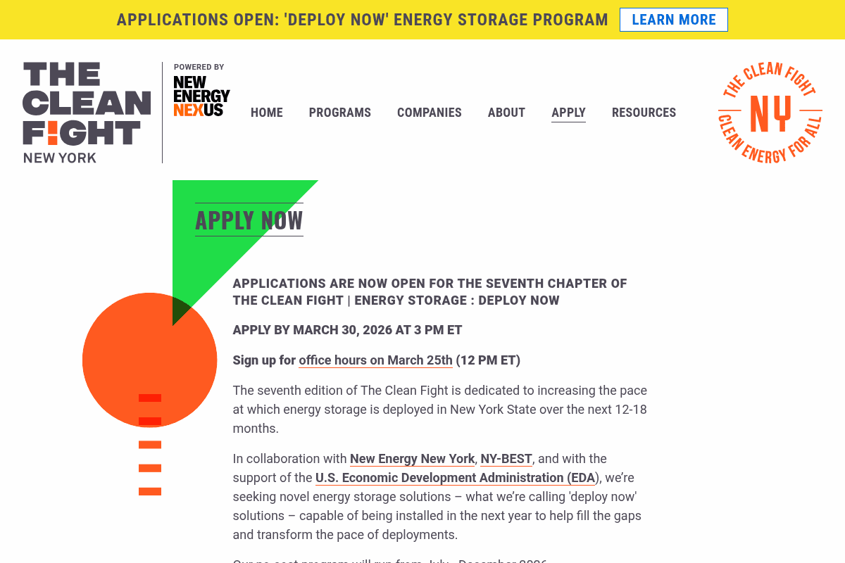 Energy Storage: Deploy Now