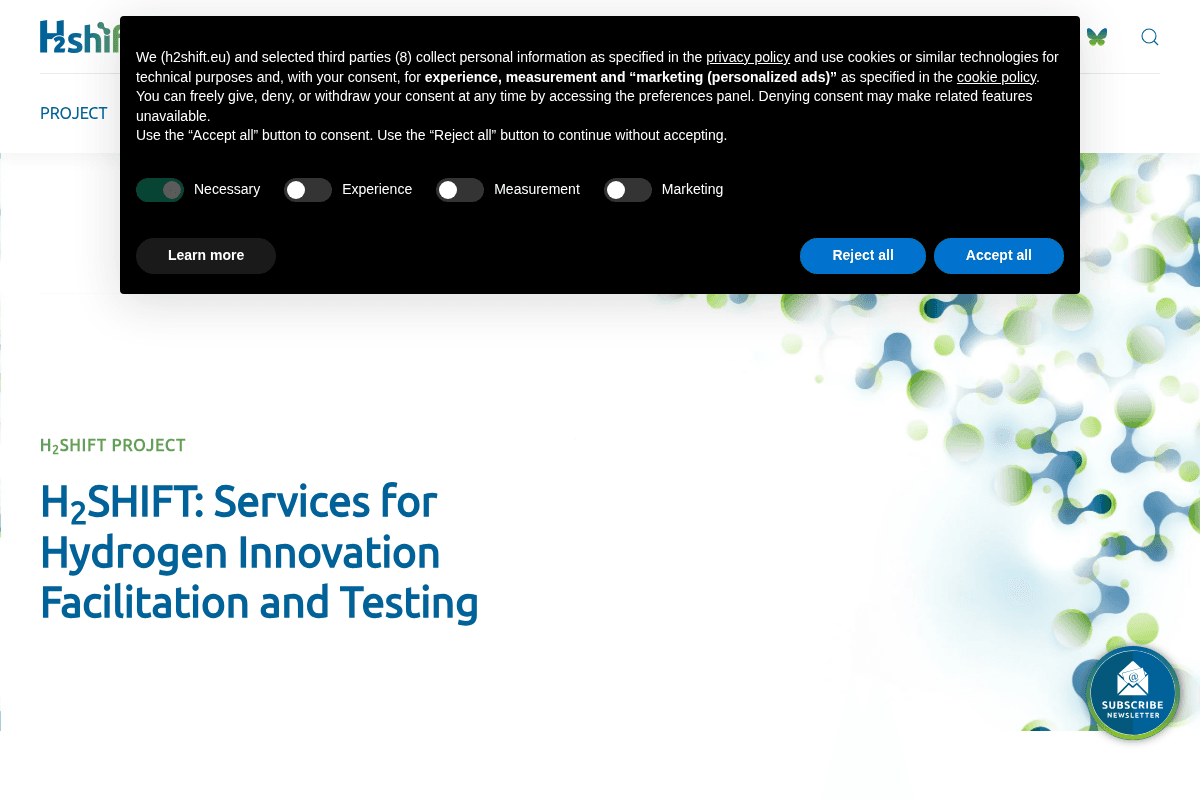 H2SHIFT Open Call for Hydrogen Innovators