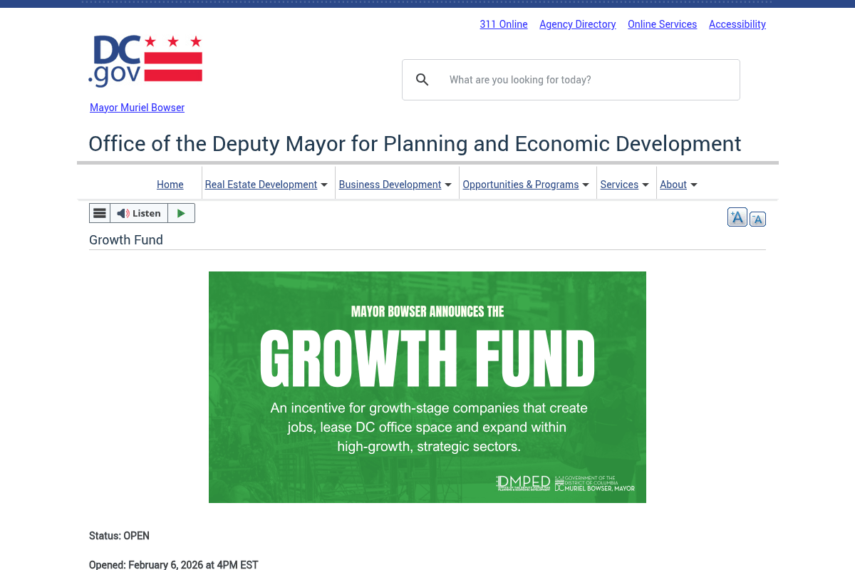 Growth Fund 2026
