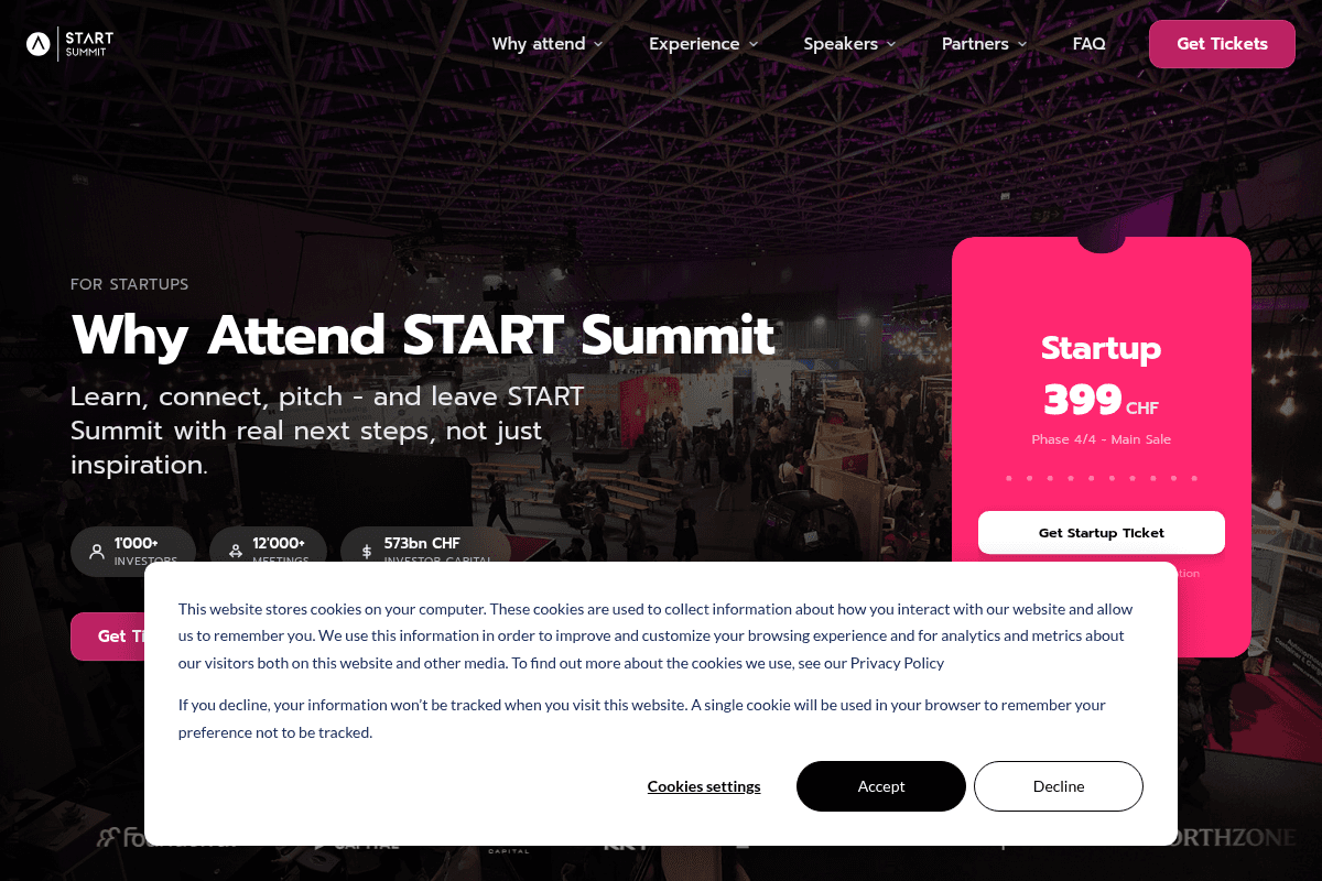 START Summit 2026 Pitching Competitions