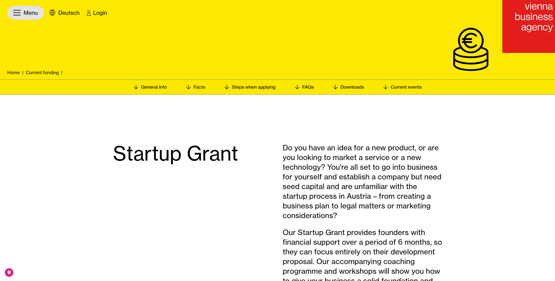 Startup Grant 2026