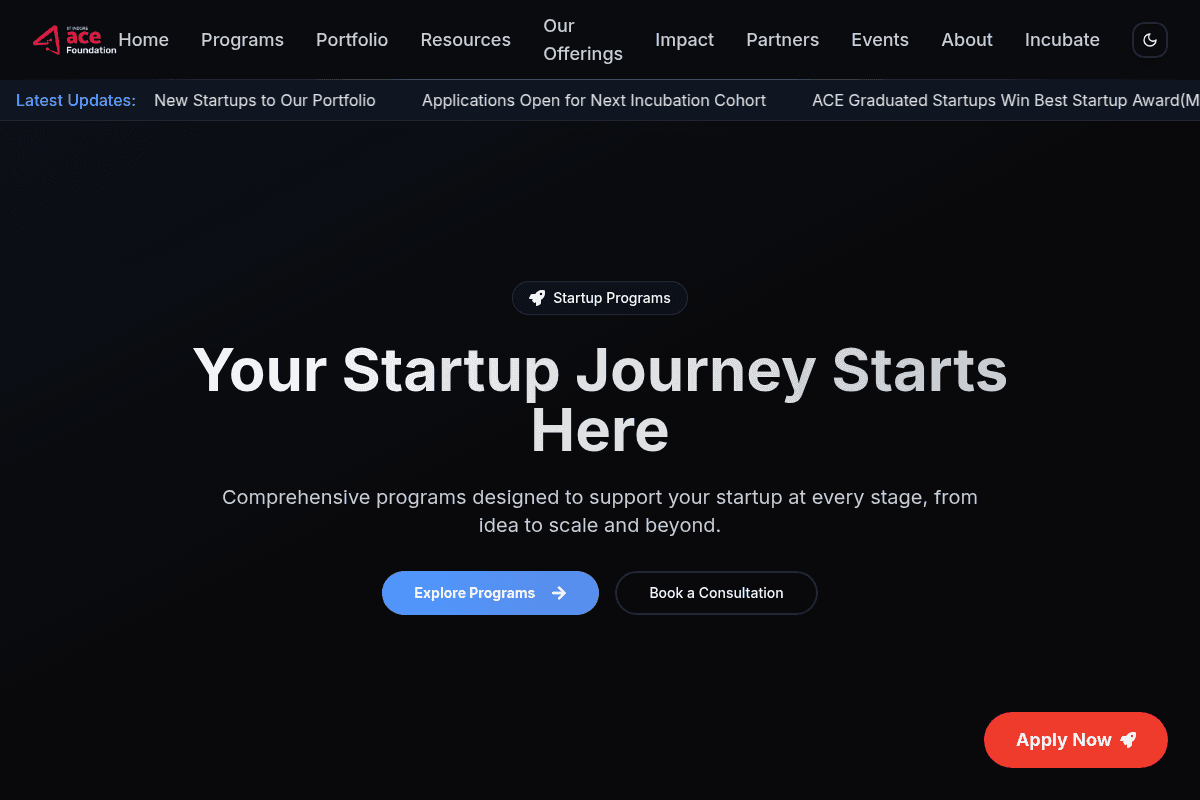 Advanced Entrepreneurship Skill Development Program & Incubation Program