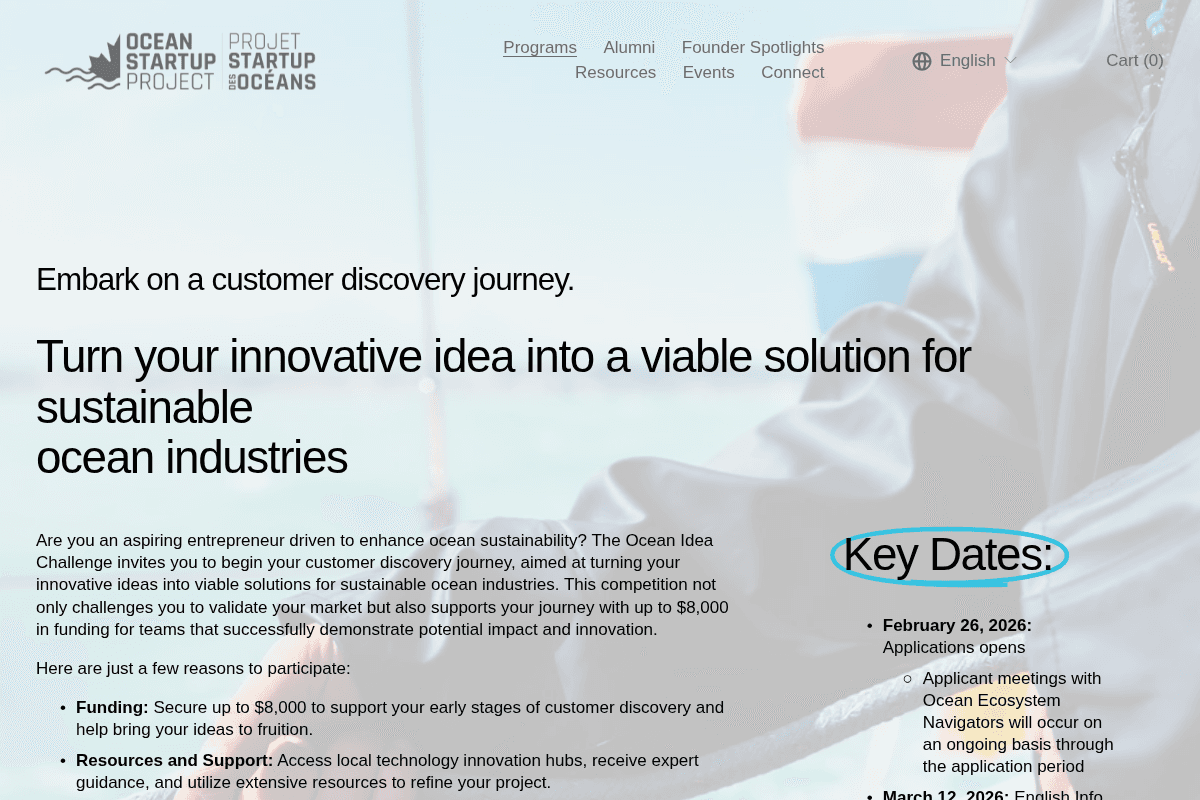 Ocean Idea Challenge 2026