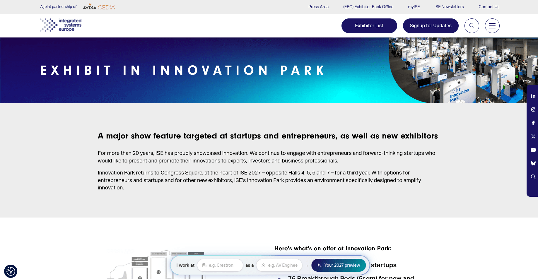 ISE Innovation Park 2027