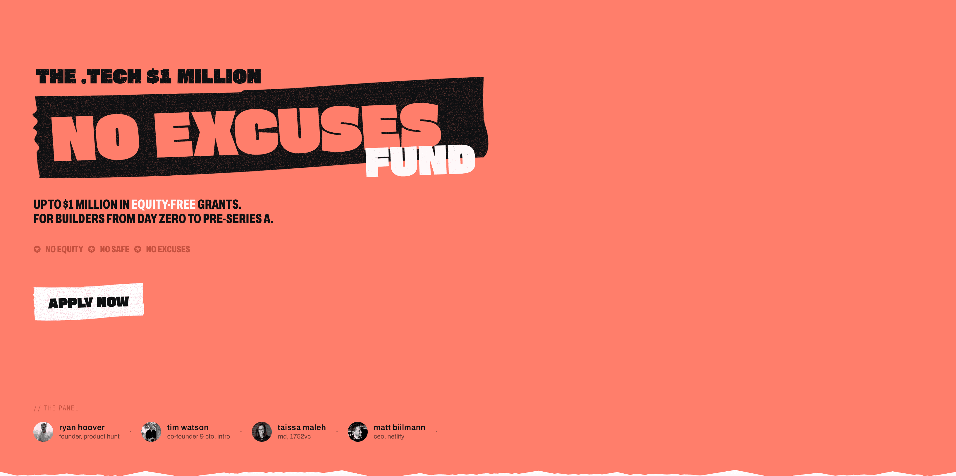 .TECH No Excuses Fund