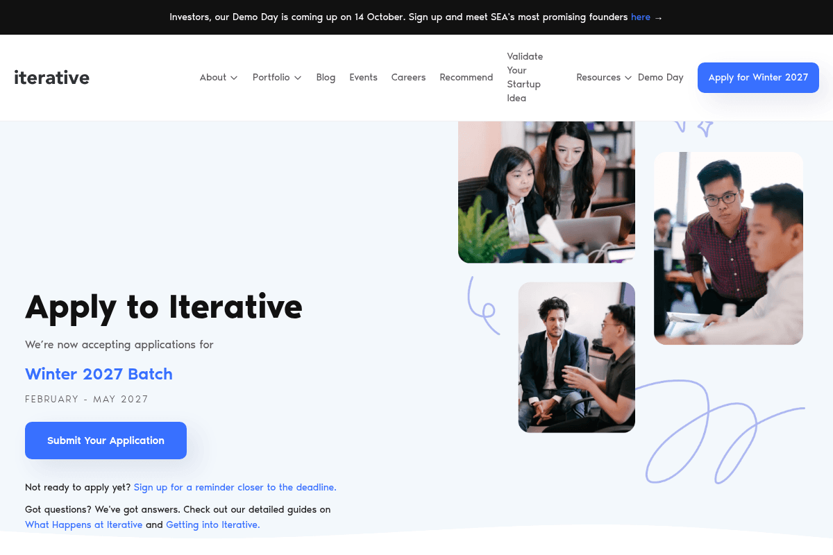 Iterative Winter 2027 Batch