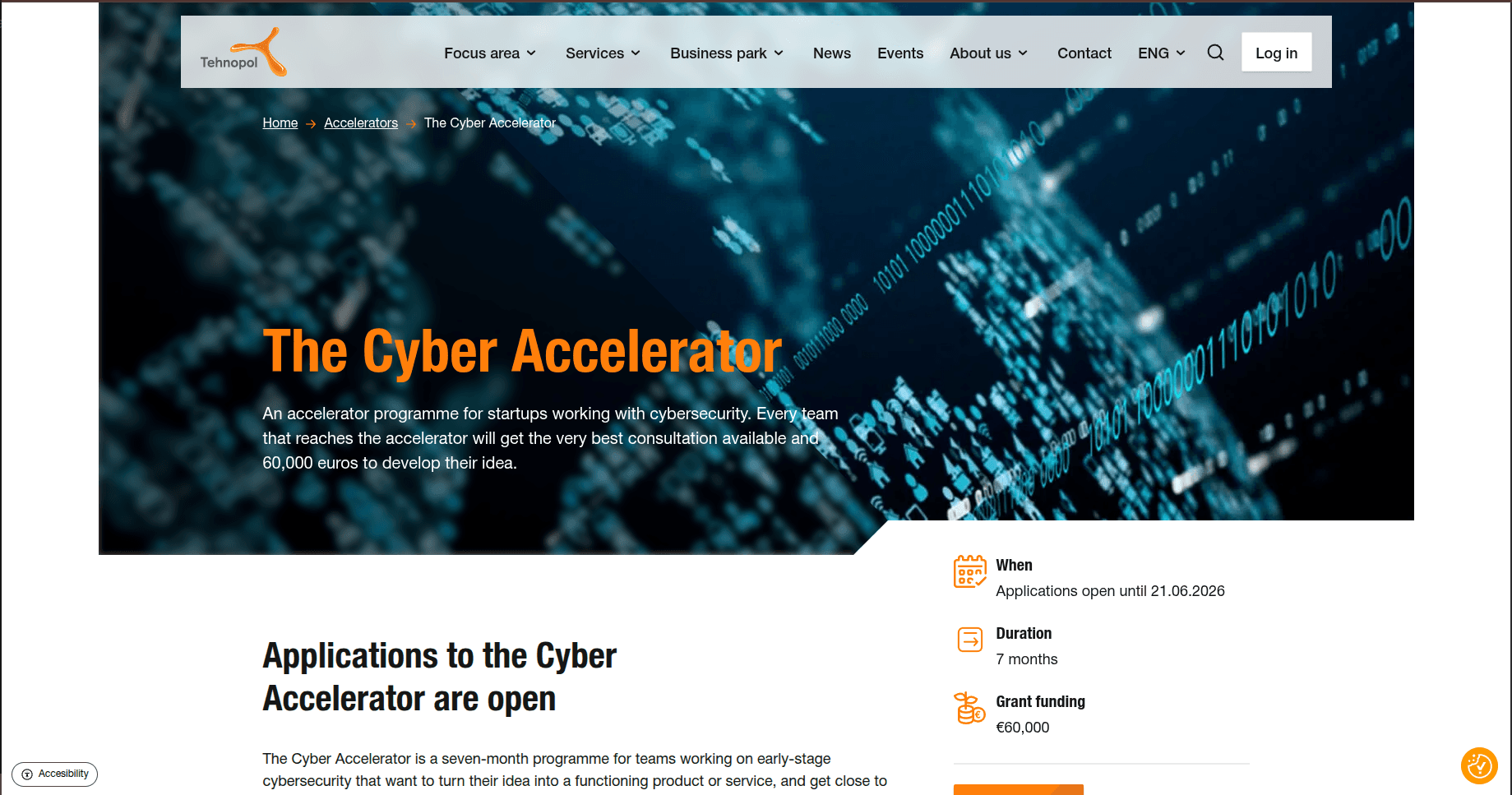Cyber Accelerator Programme 2026
