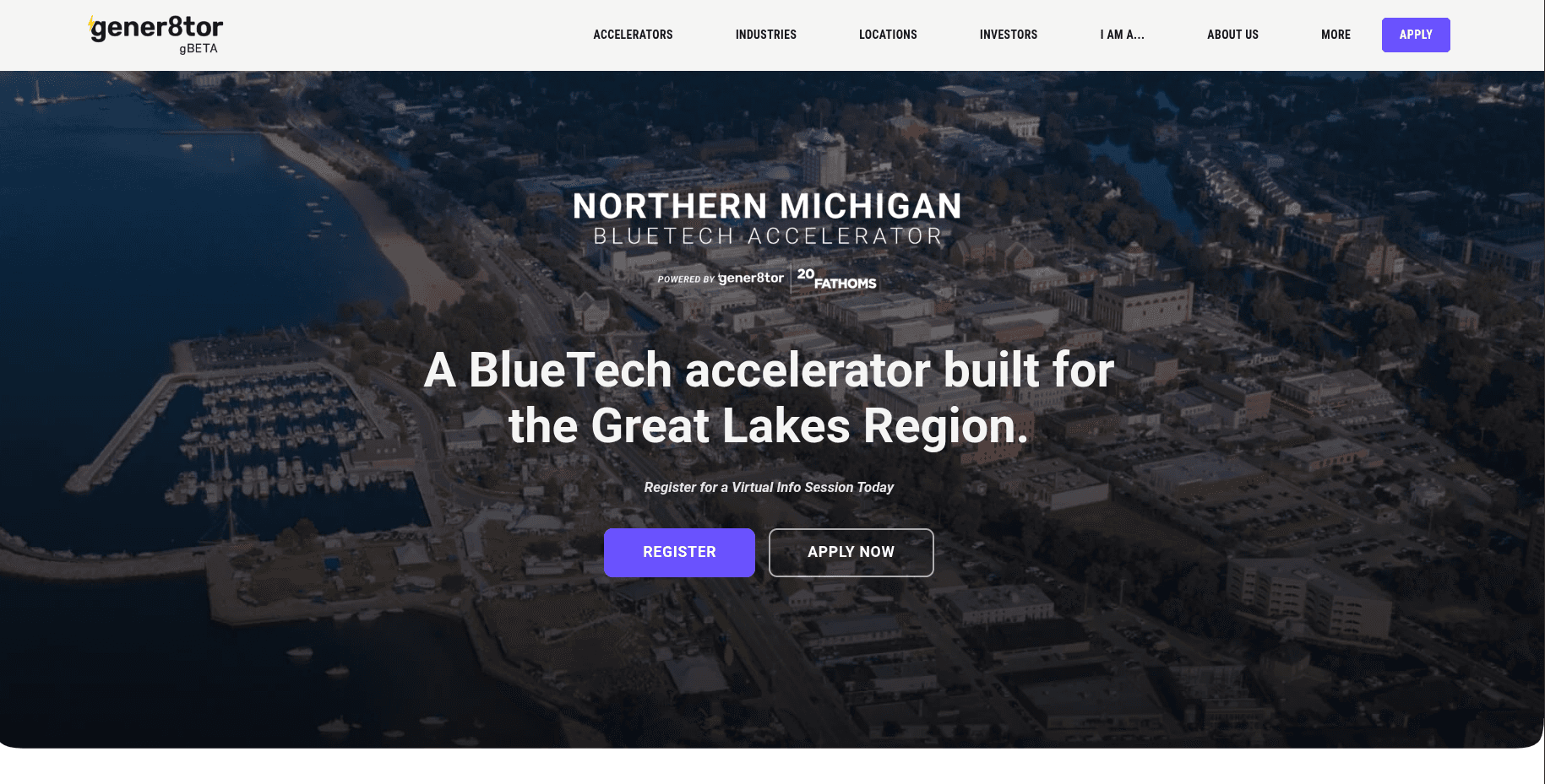 Northern Michigan BlueTech Accelerator 2026