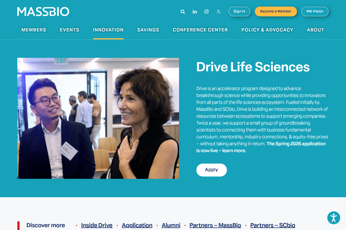 Drive Accelerator Program (Spring 2026 Cohort)