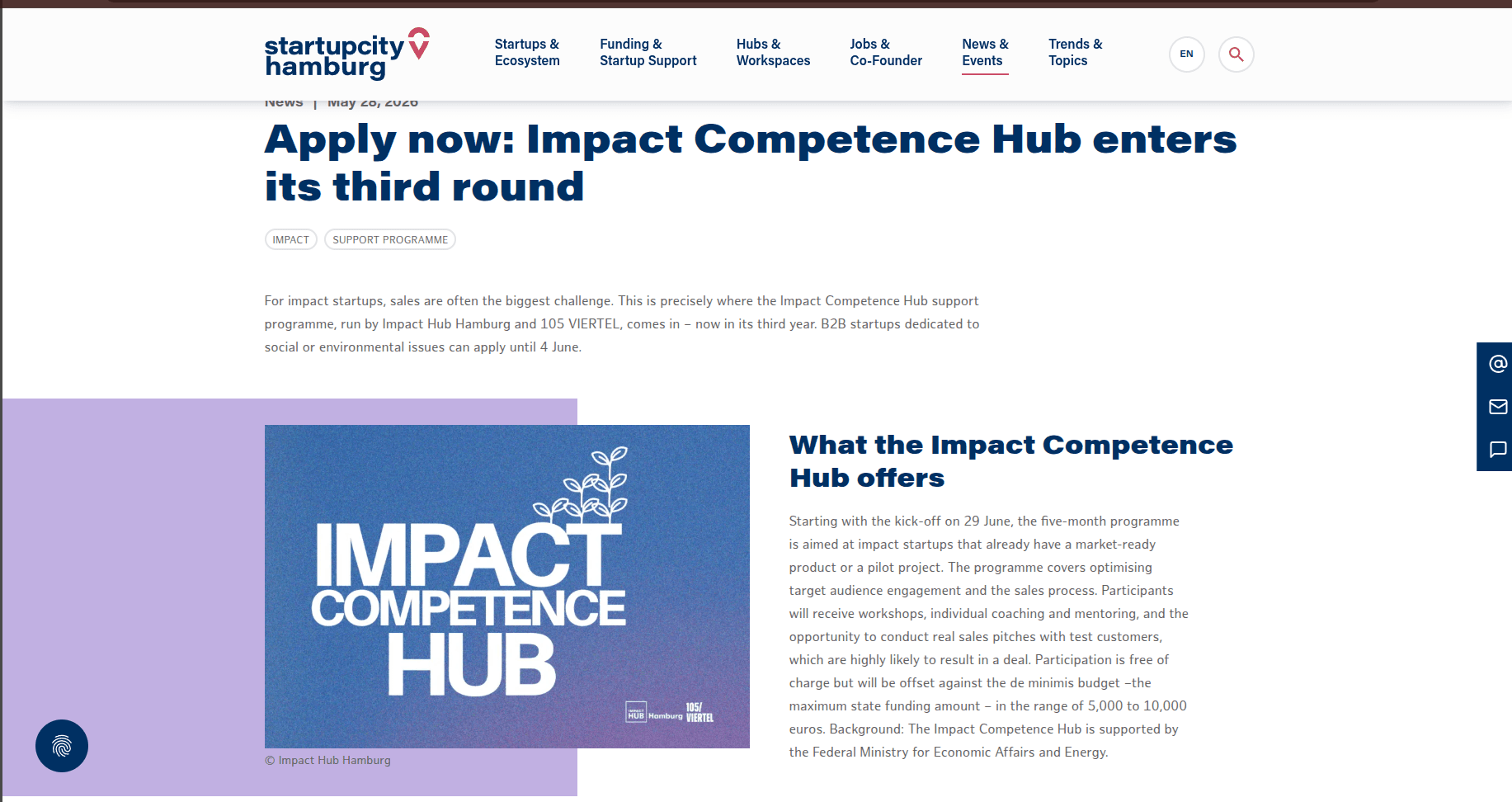Impact Competence Hub 2026