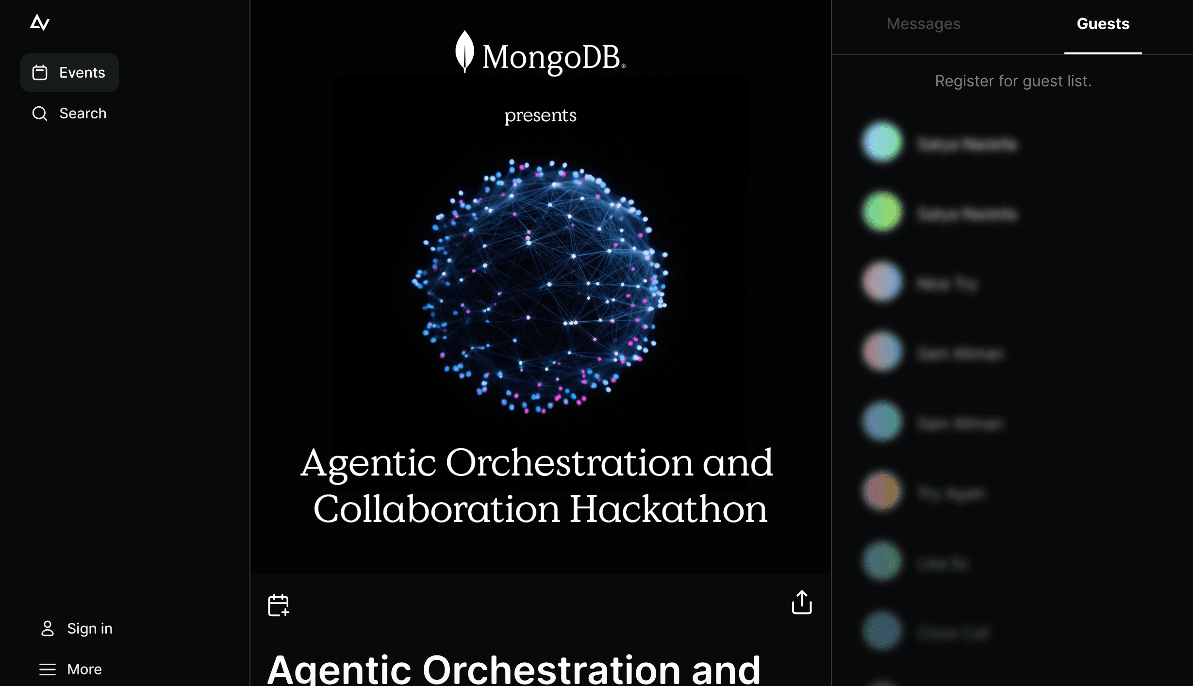 Agentic Orchestration and Collaboration Hackathon