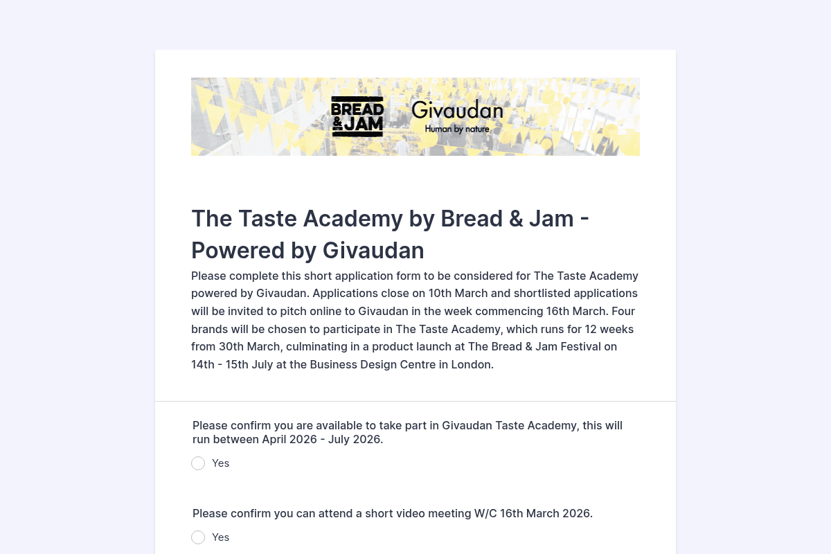 The Taste Academy