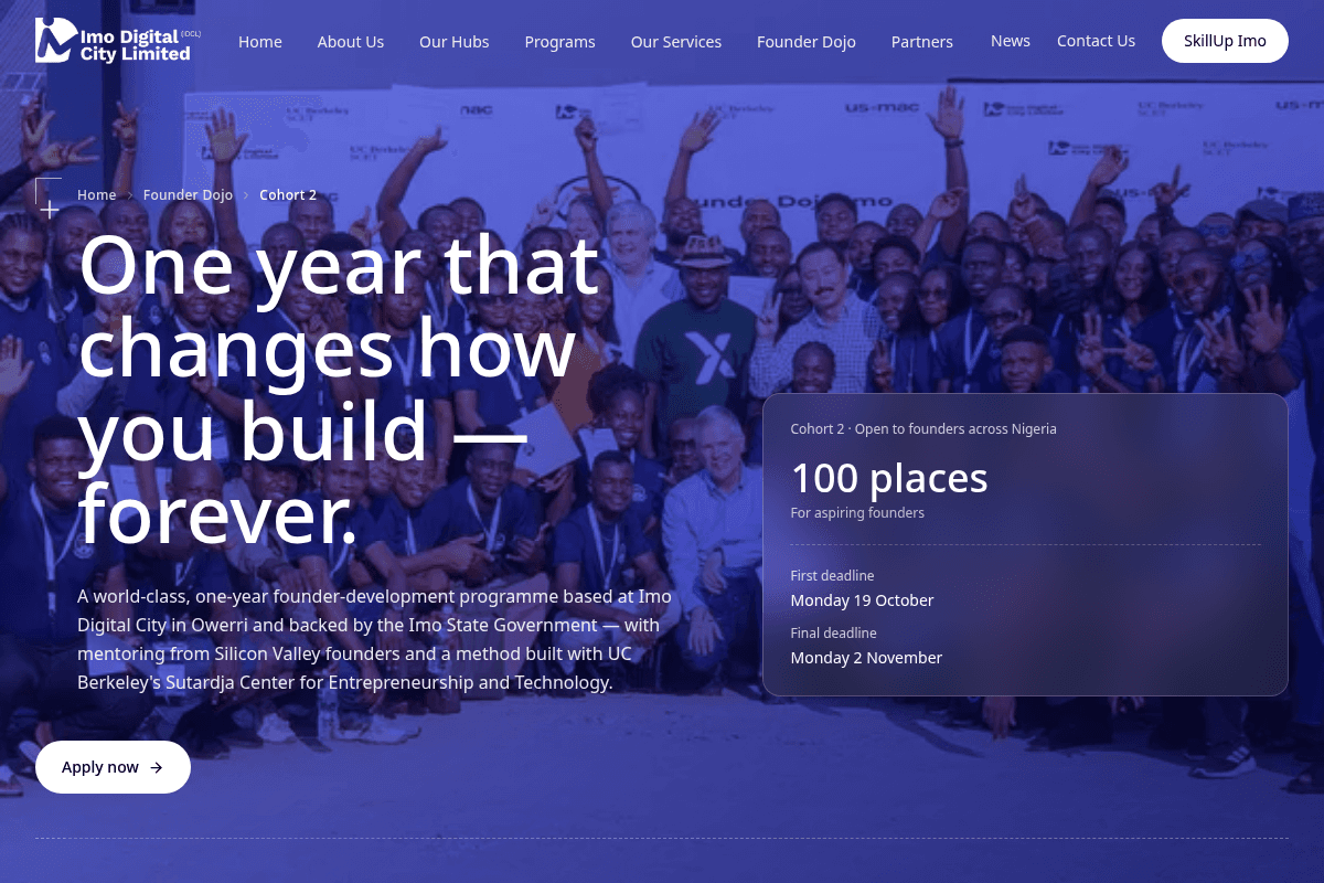 Founder Dojo Imo Cohort 2