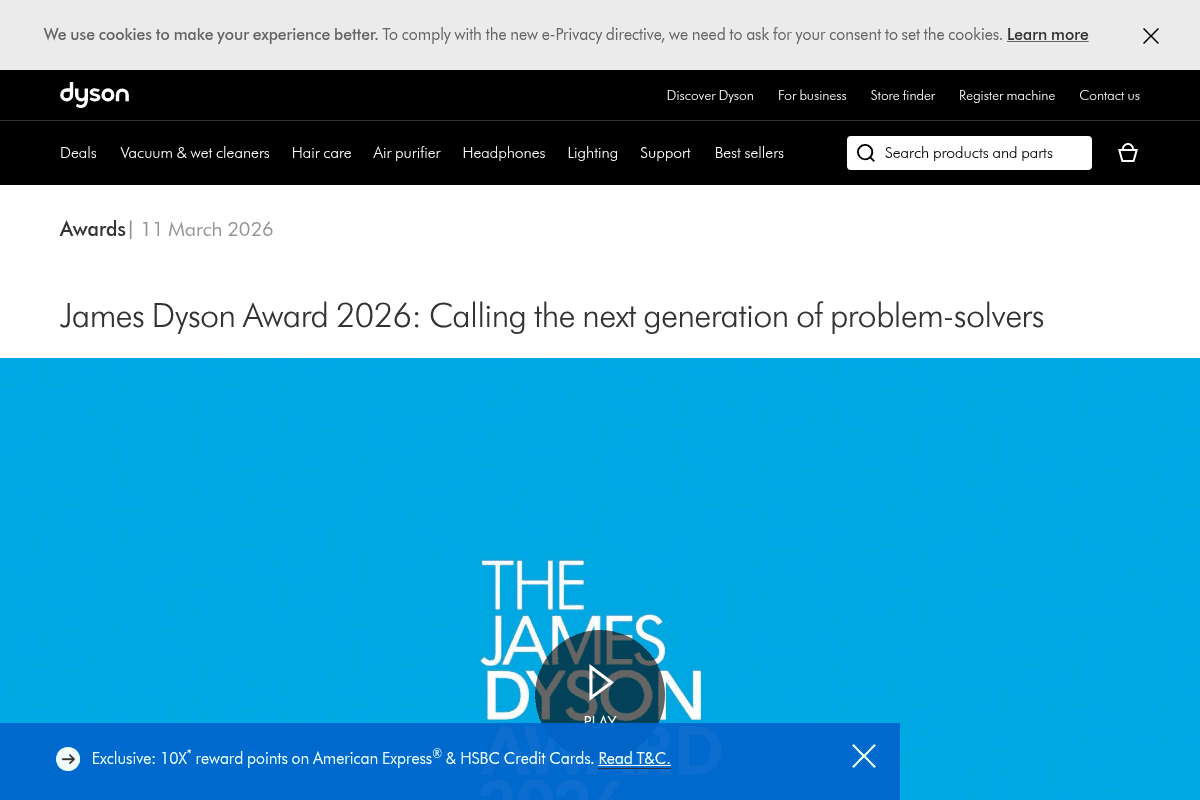 James Dyson Award 2026