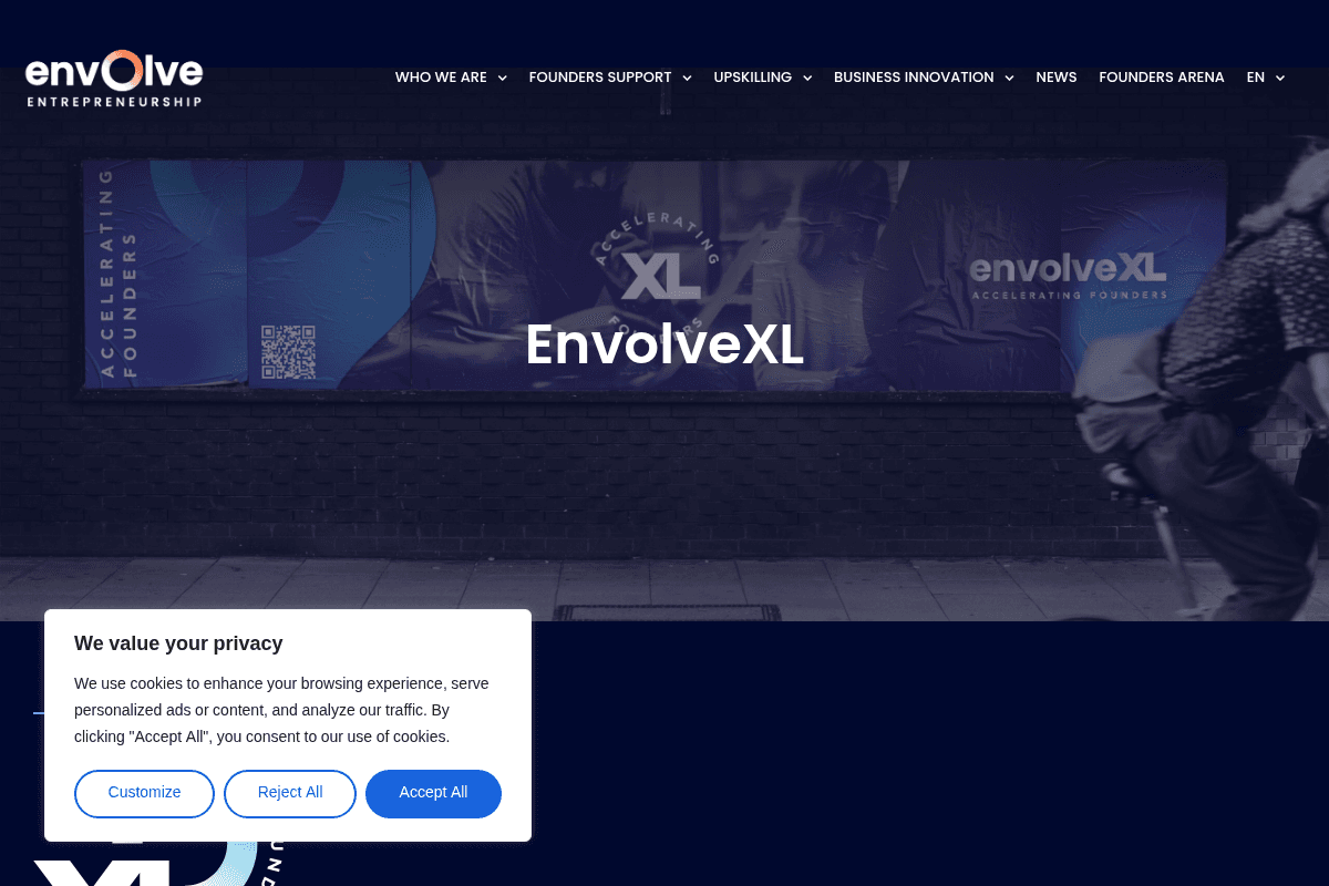 EnvolveXL Accelerator 4th Cohort