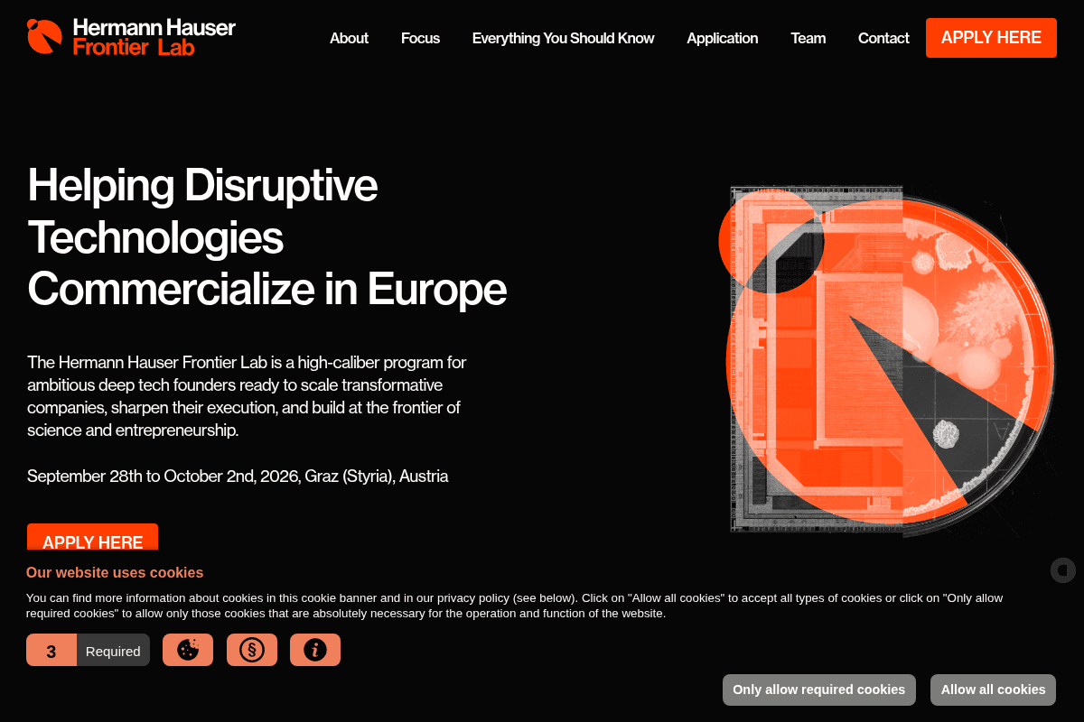 Hermann Hauser Frontier Lab 2026