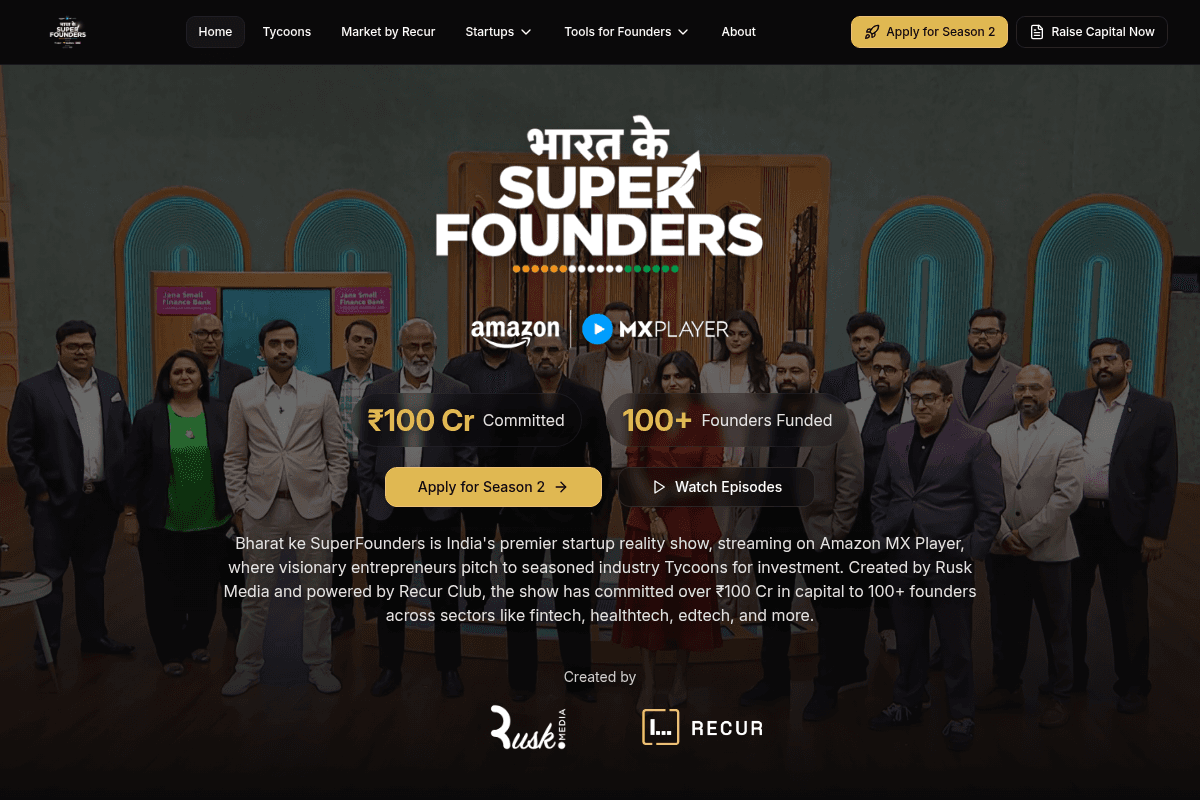 Bharat Ke Super Founders Season 2