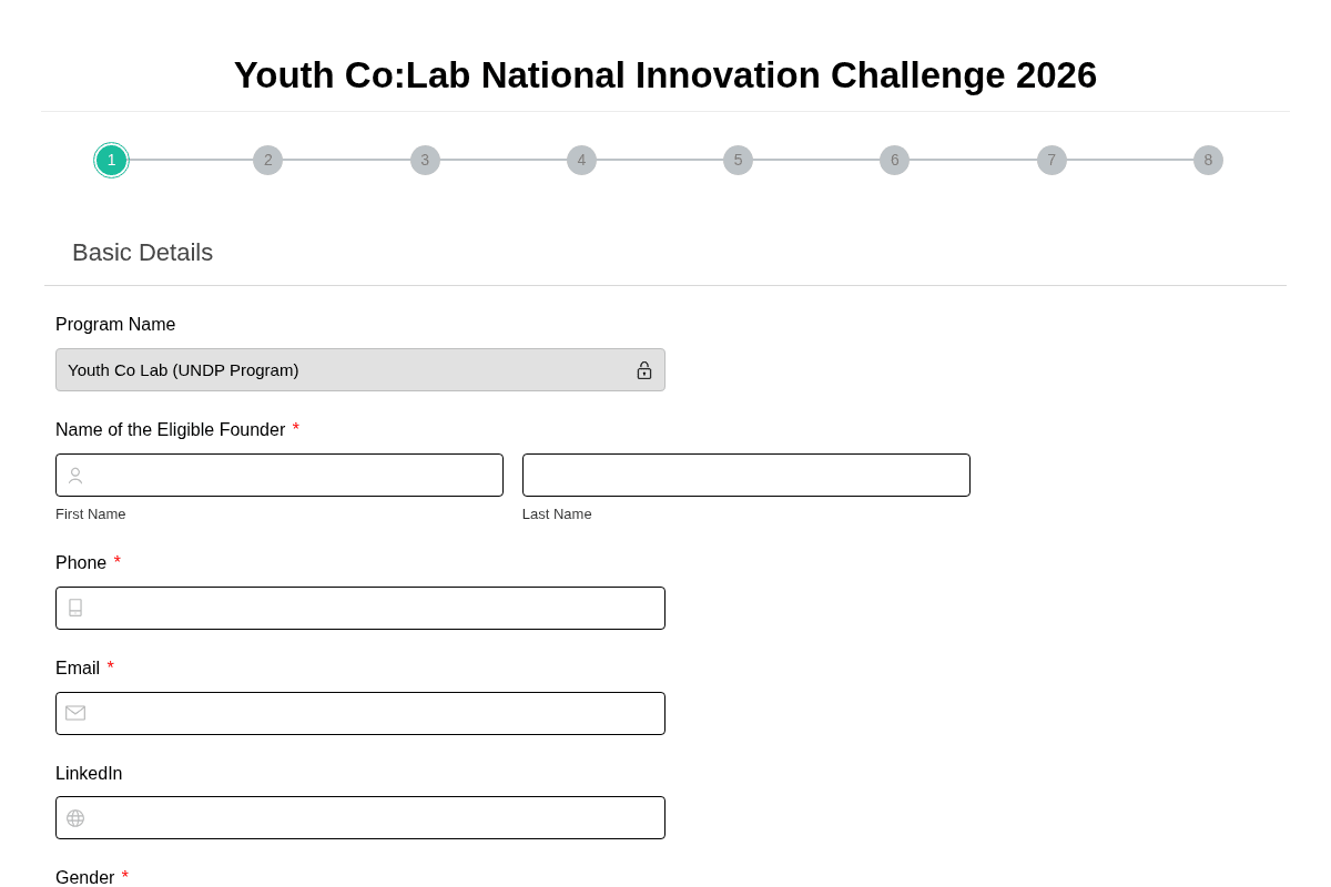 Youth Co:Lab National Innovation Challenge 2026