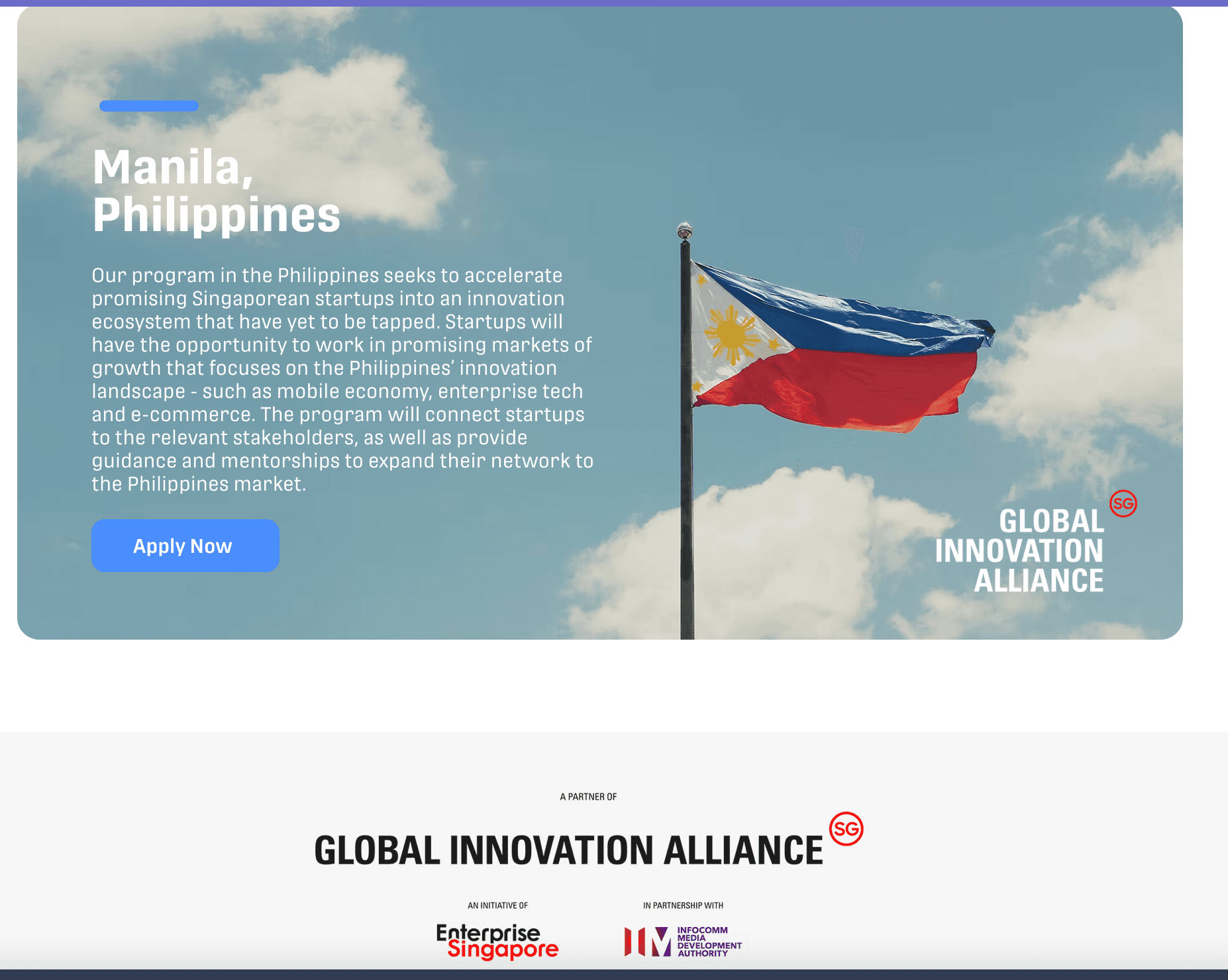 Global Innovation Alliance Manila Batch 12 Program