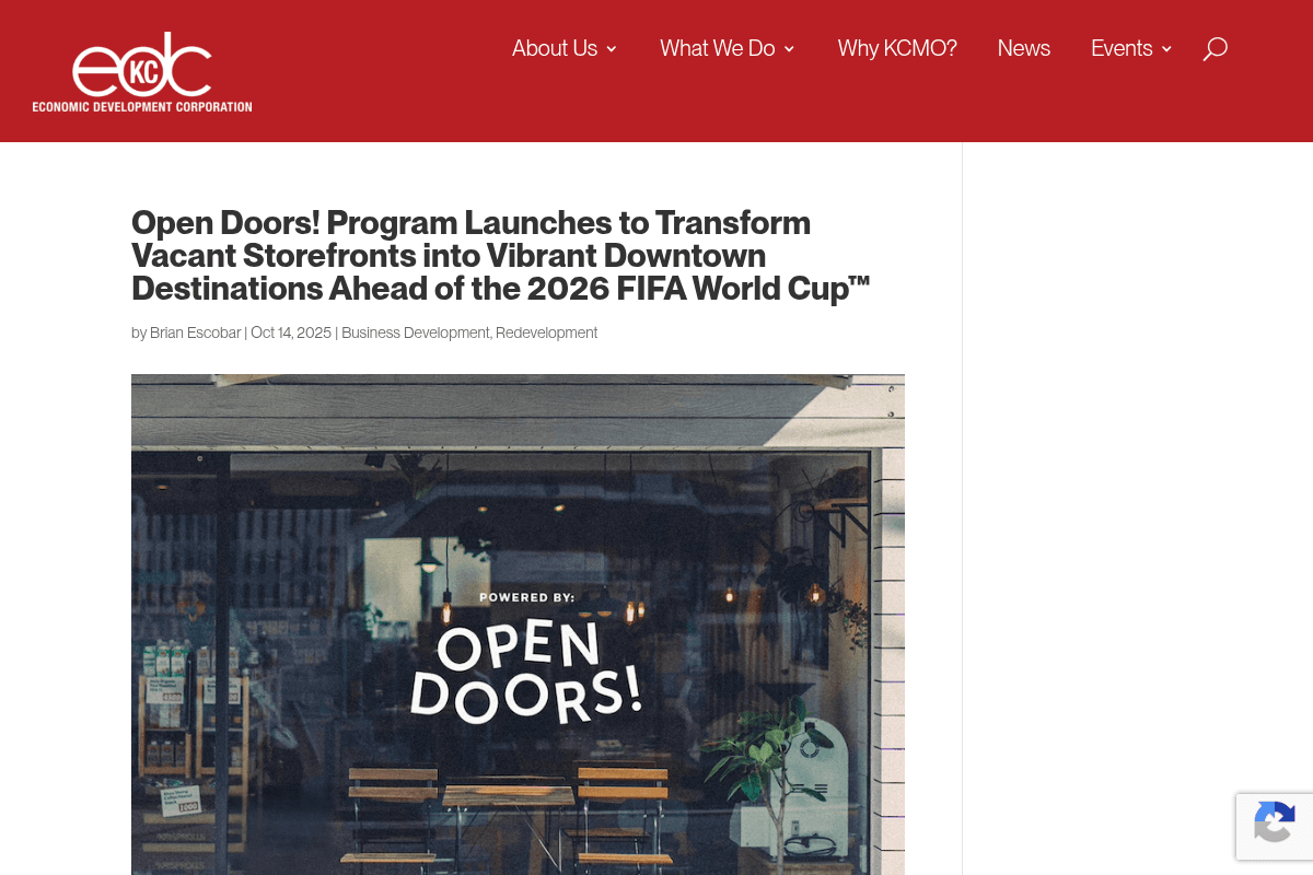 Open Doors! Grant Program