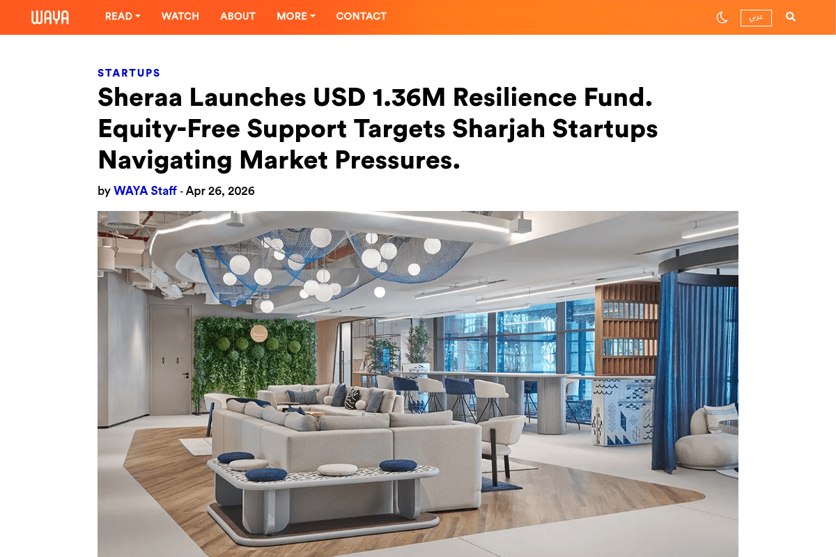 Sheraa Resilience Fund 2026