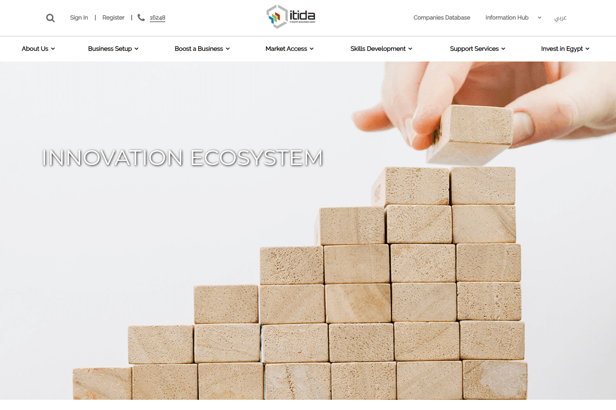 ITIDA Technology Innovation & Entrepreneurship Center Programs