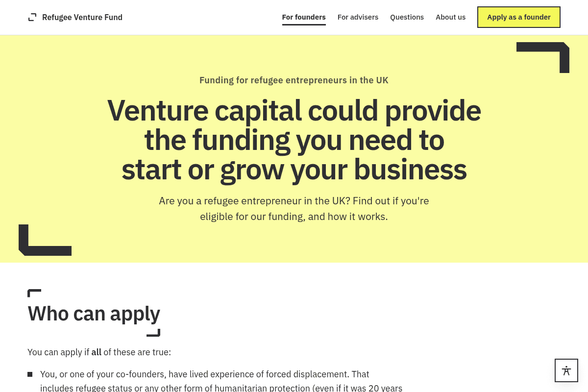 Refugee Venture Fund