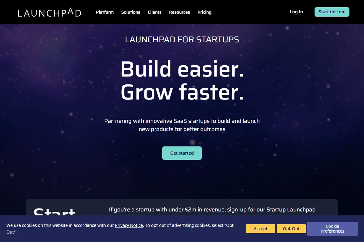 Launchpad for Startups