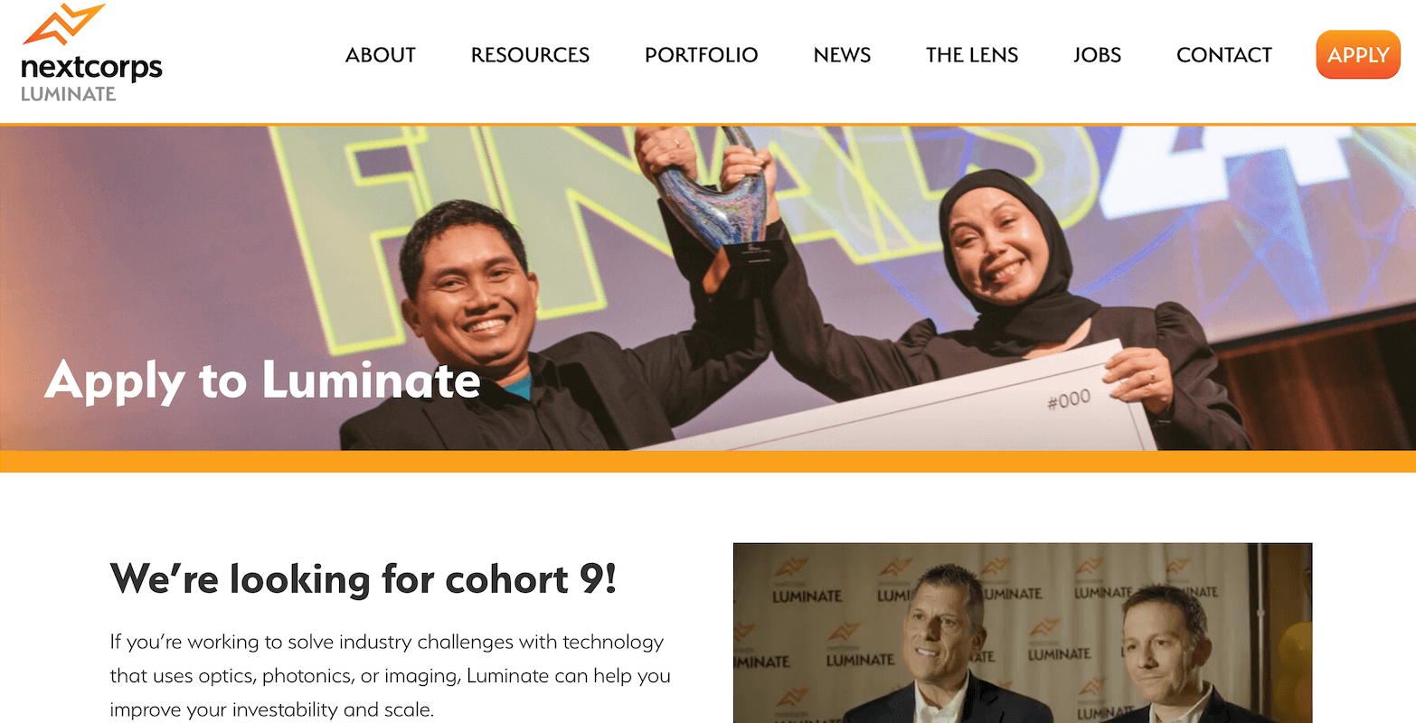 Luminate Accelerator