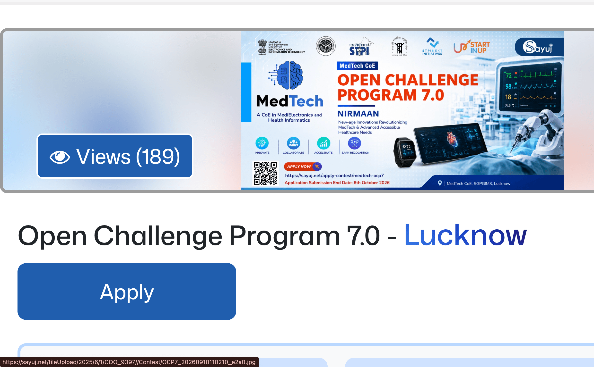 Open Challenge Program 7.0 - Lucknow