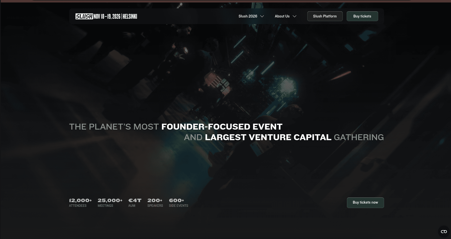 Slush Startup Booths 2026