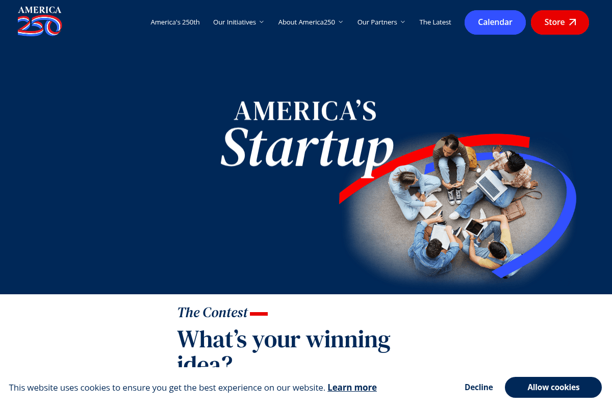 America250 Startup Contest 2026