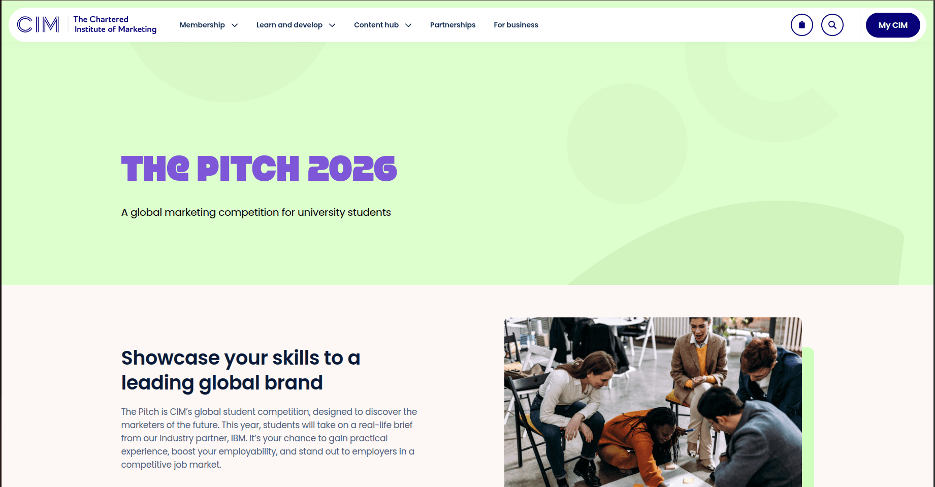 THE PITCH 2026