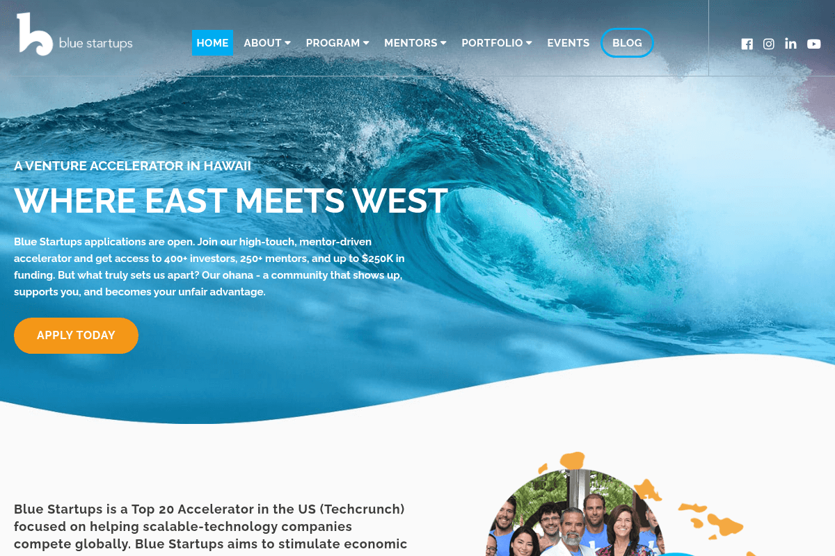Blue Startups Accelerator Program 2026