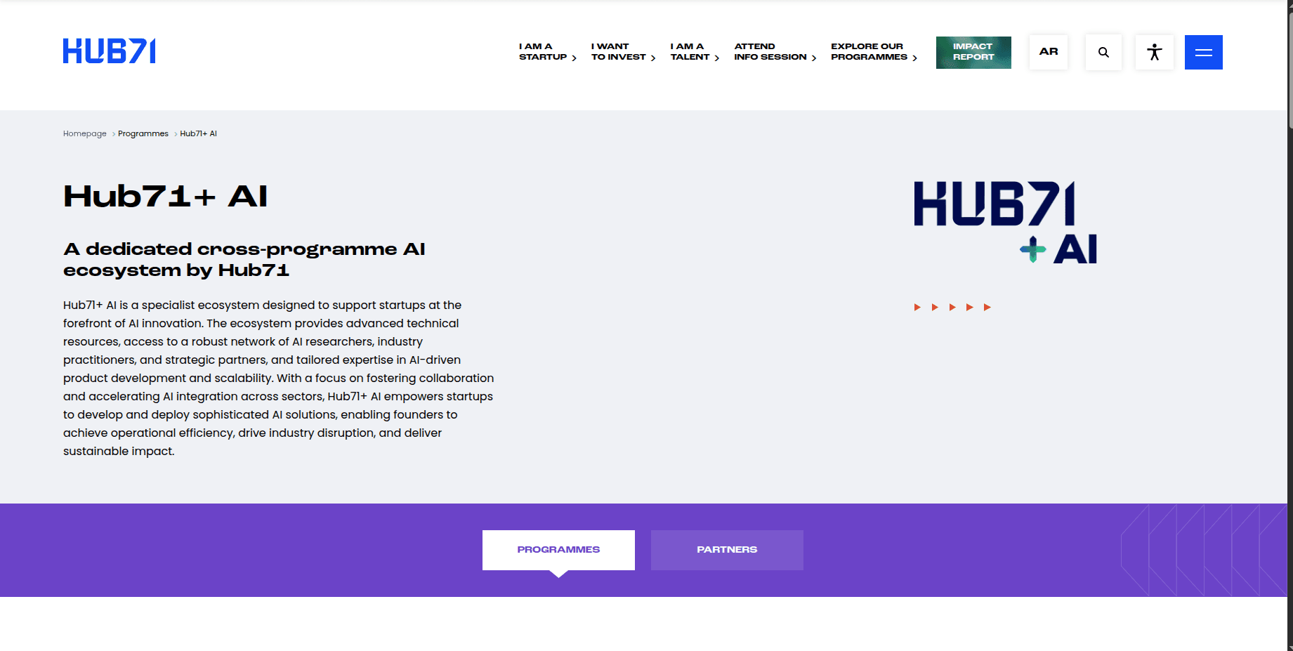 Hub71 Startup Program 2026